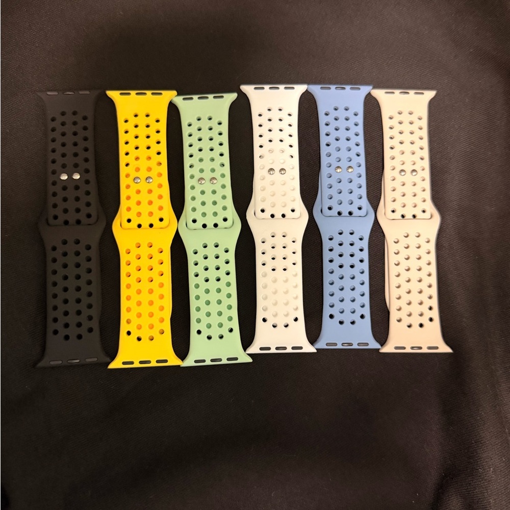 Silicone Sports Watch Bands - Multiple Colors